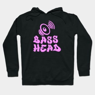 Bass Head - Pink Hoodie